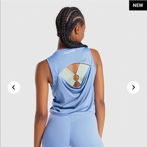 Gymshark x Whitney Simmons Swing Tank - Blue
